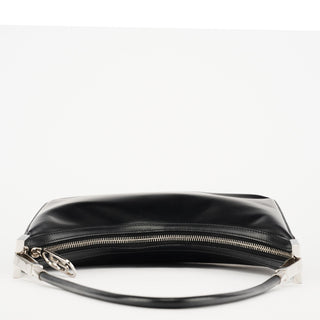 Gucci Black Calfskin Leather Shoulder Bag