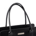 Gucci Black Calfskin Plaque Tote Bag