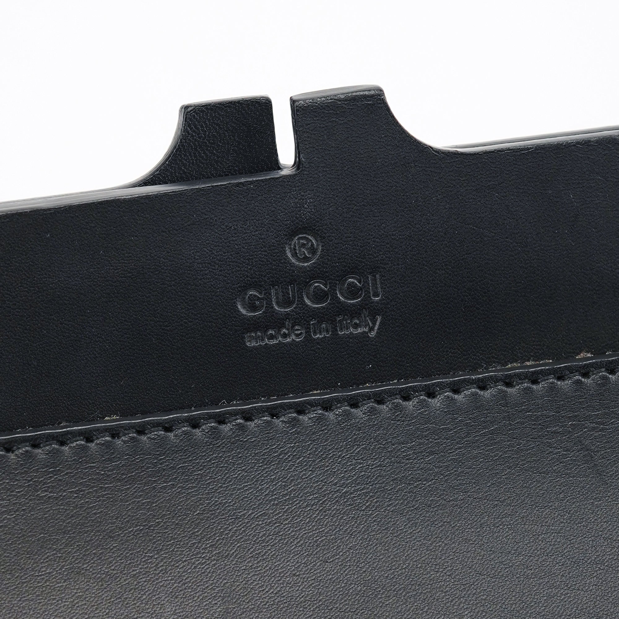 Gucci Black Calfskin Shoulder Bag