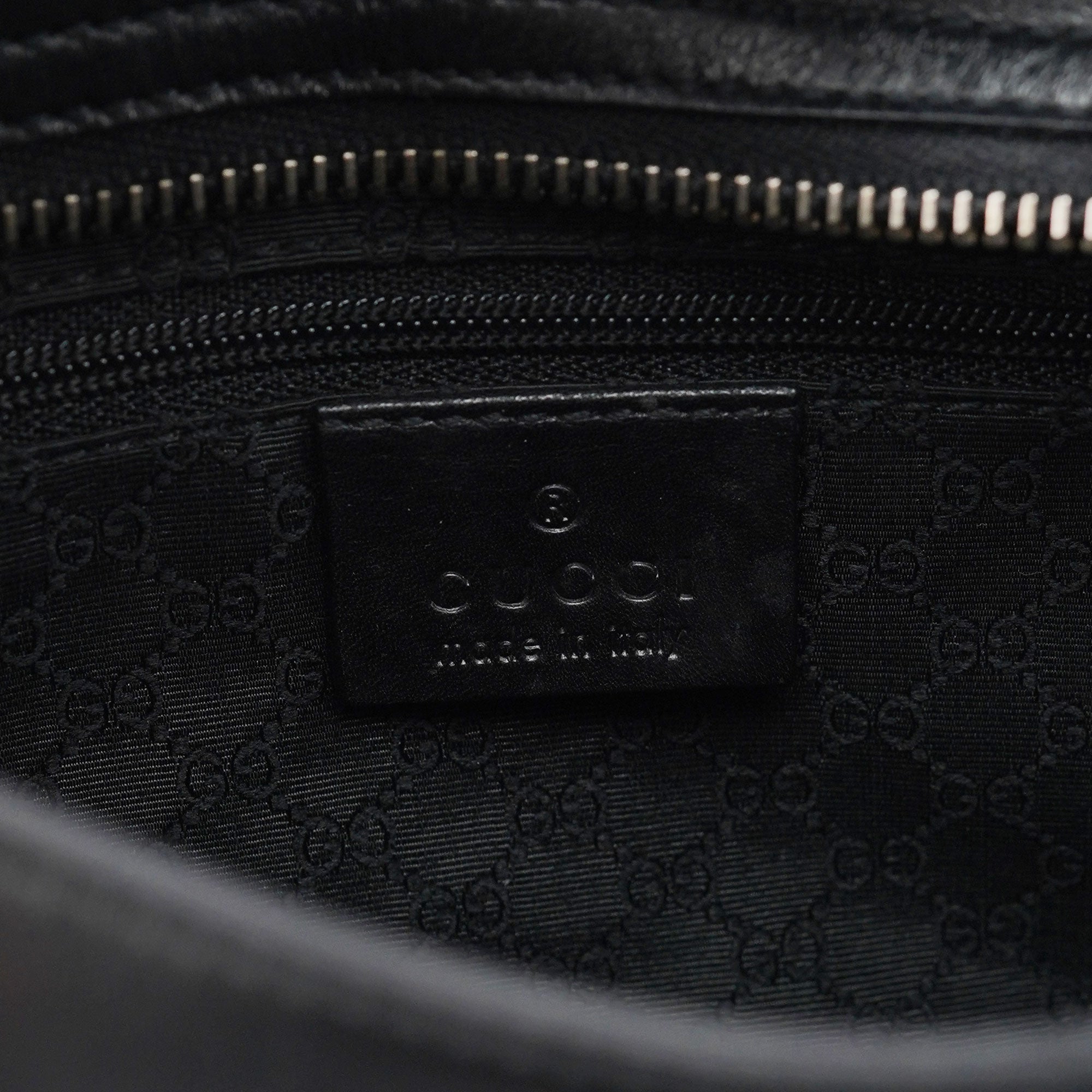 Gucci Black Calfskin Shoulder Bag