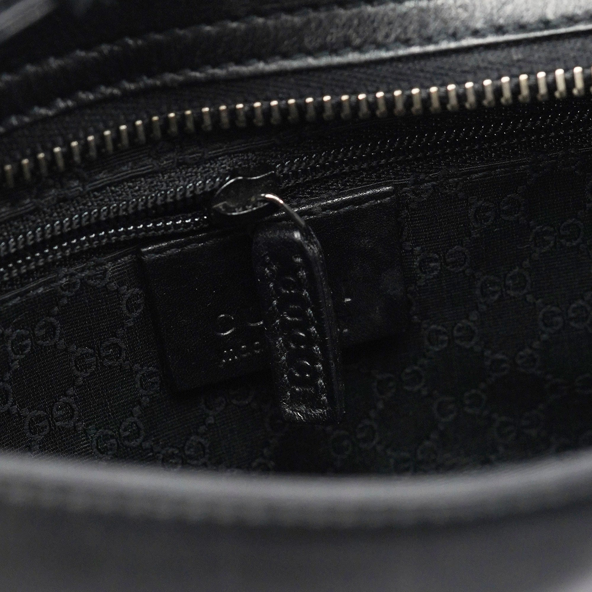 Gucci Black Calfskin Shoulder Bag
