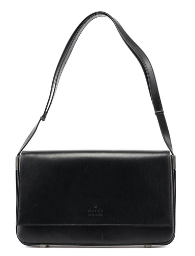 Gucci Black Calfskin Shoulder Bag