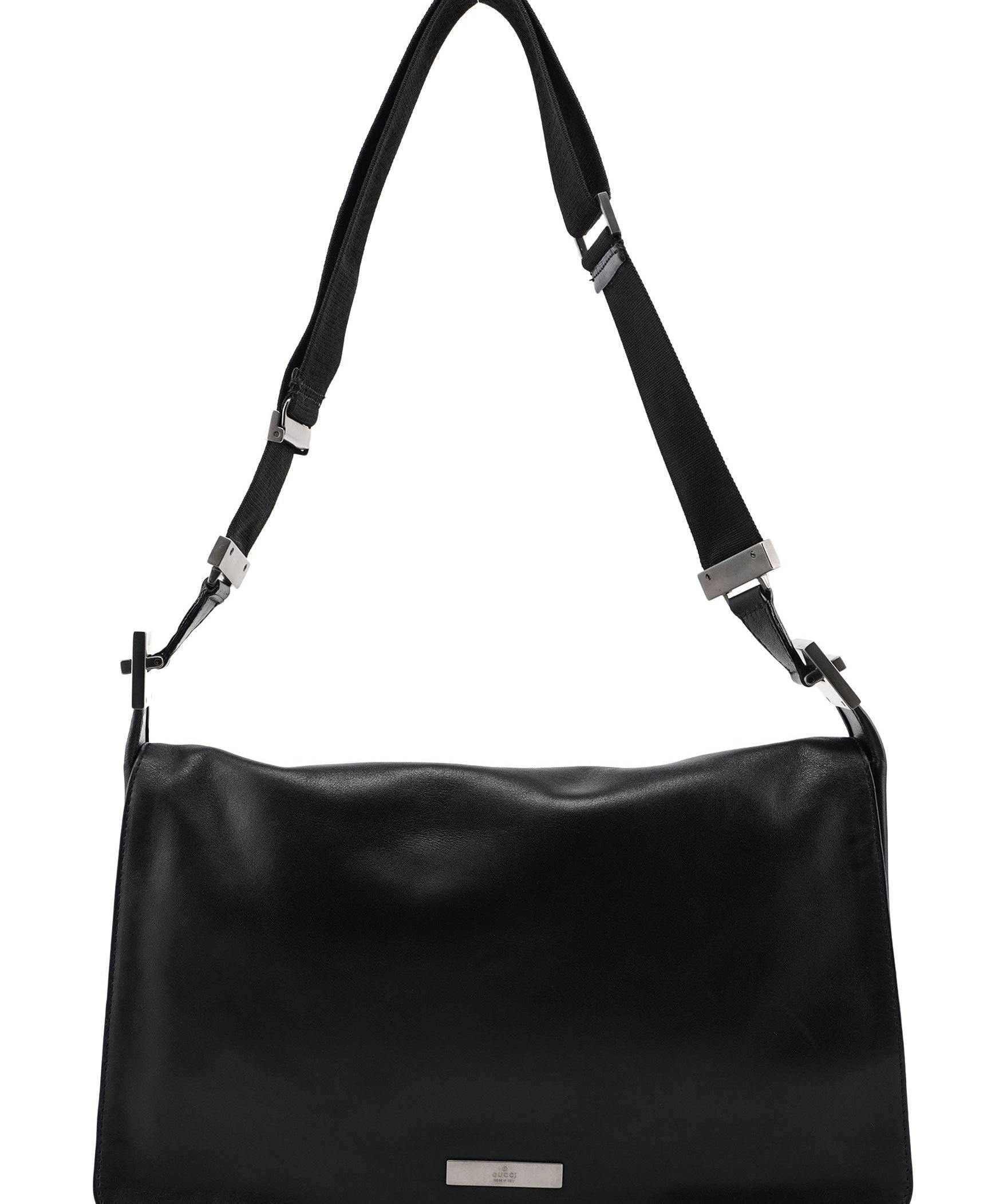 Gucci Black Calfskin Shoulder Bag