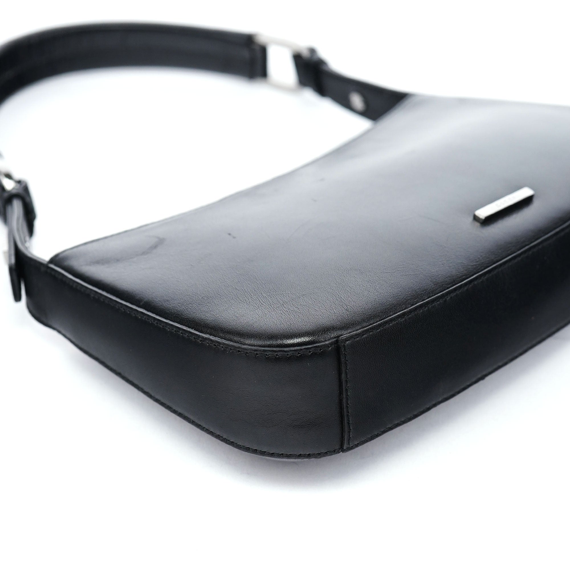 Gucci Black Calfskin Shoulder Bag