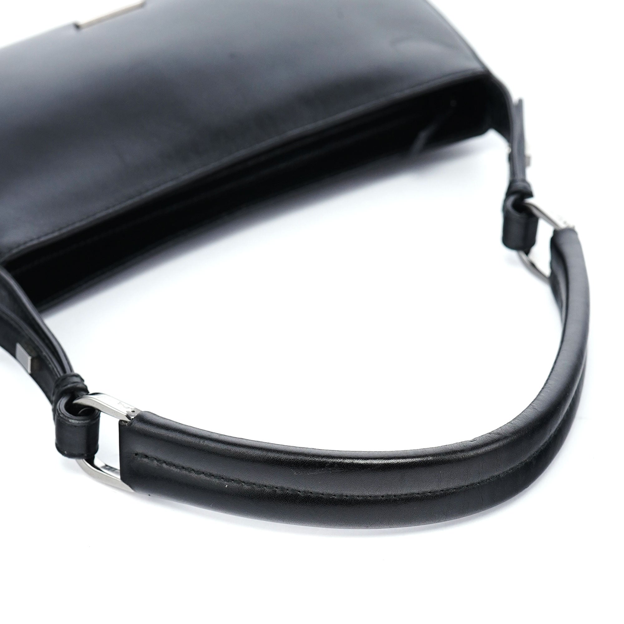 Gucci Black Calfskin Shoulder Bag