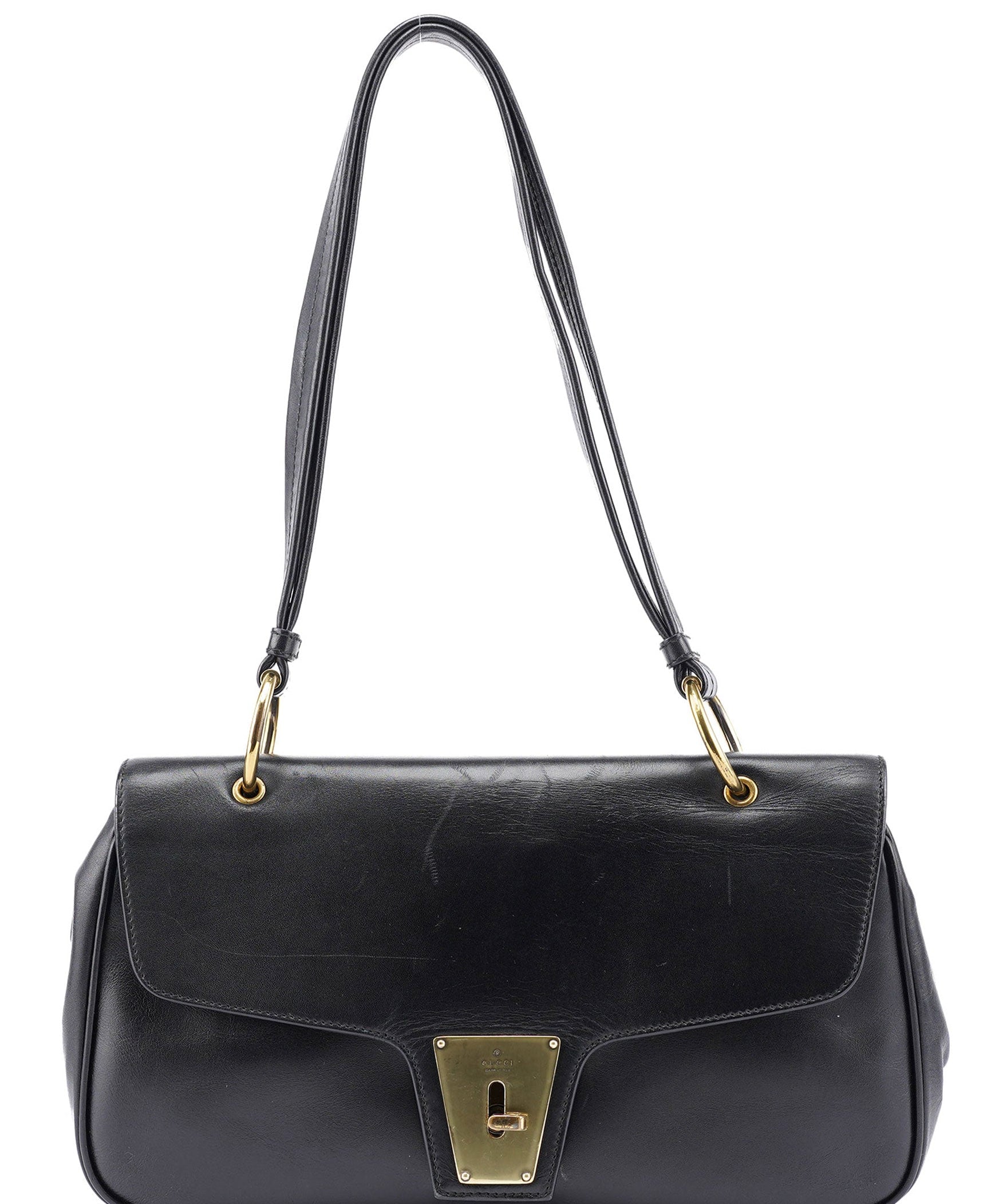 Gucci Black Calfskin Shoulder Bag