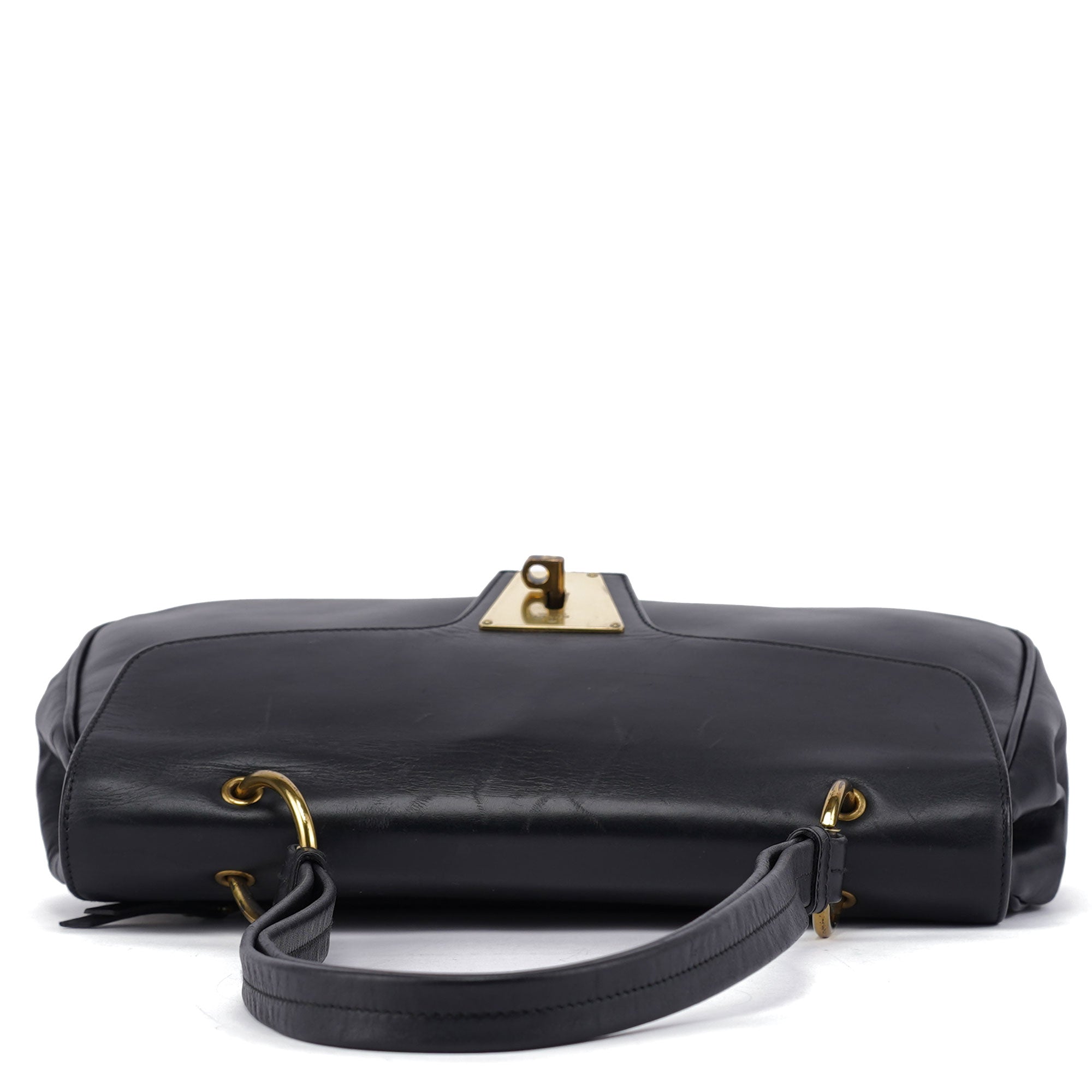 Gucci Black Calfskin Shoulder Bag