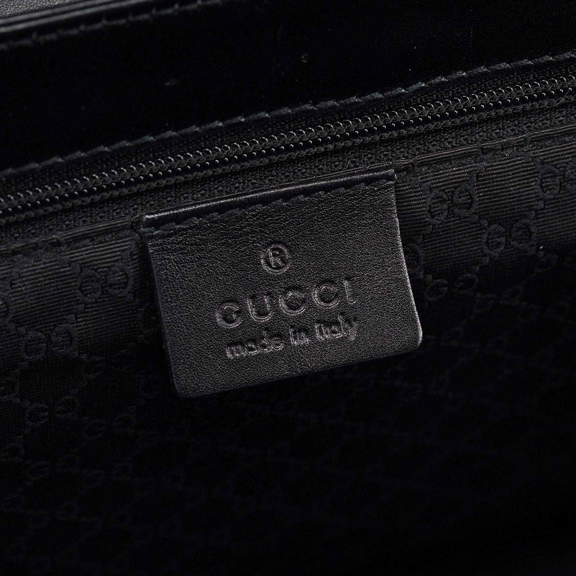 Gucci Black Calfskin Shoulder Bag