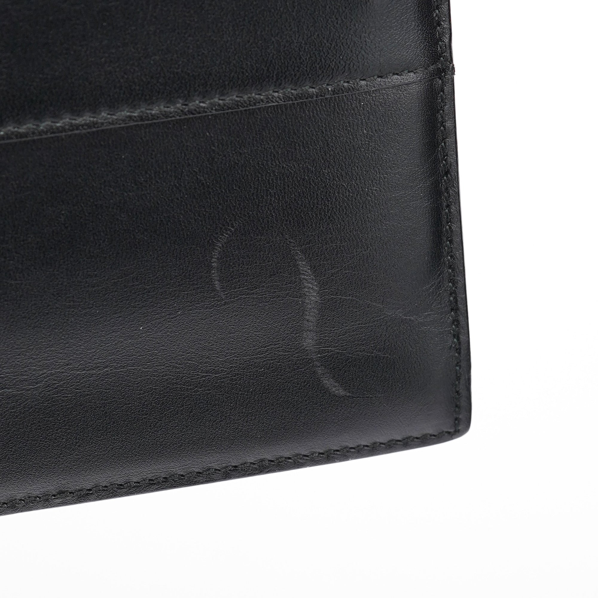 Gucci Black Calfskin Square G Shoulder Bag