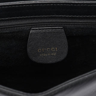 Gucci Black Calfskin Square G Shoulder Bag