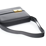 Gucci Black Calfskin Square G Shoulder Bag