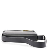 Gucci Black Calfskin Square G Shoulder Bag