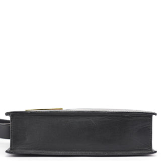 Gucci Black Calfskin Square G Shoulder Bag