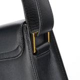 Gucci Black Calfskin Square G Shoulder Bag