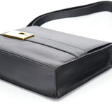 Gucci Black Calfskin Square G Shoulder Bag