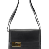 Gucci Black Calfskin Square G Shoulder Bag