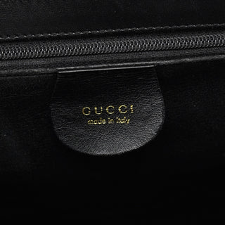 Gucci Black Calfskin Square G Shoulder Bag