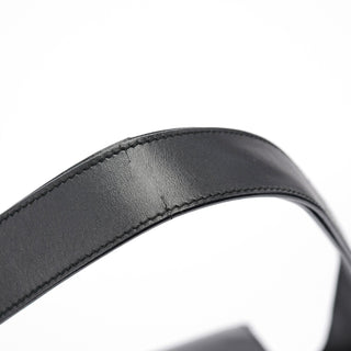 Gucci Black Calfskin Square G Shoulder Bag