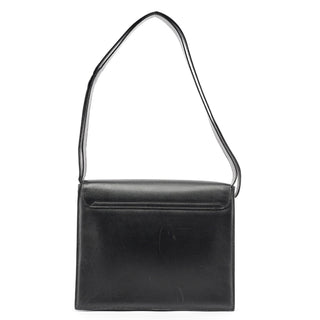 Gucci Black Calfskin Square G Shoulder Bag