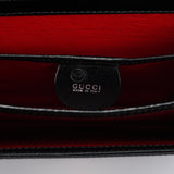 Gucci Black Calfskin Square G Shoulder Bag