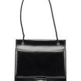 Gucci Black Calfskin Square G Shoulder Bag