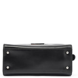 Gucci Black Calfskin Square G Tote Bag