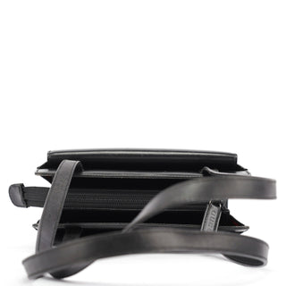 Gucci Black Calfskin Square G Tote Bag