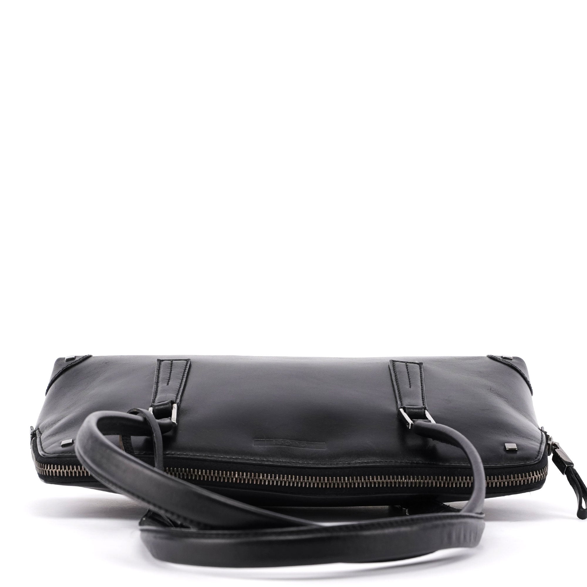 Gucci Black Calfskin Studs Tote