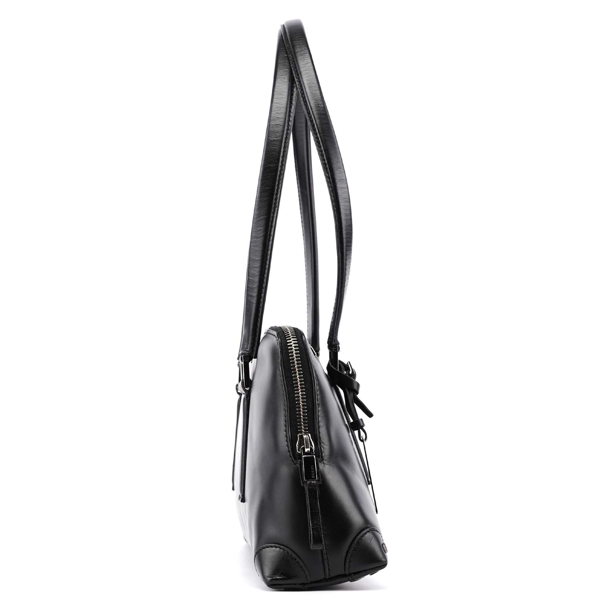 Gucci Black Calfskin Studs Tote