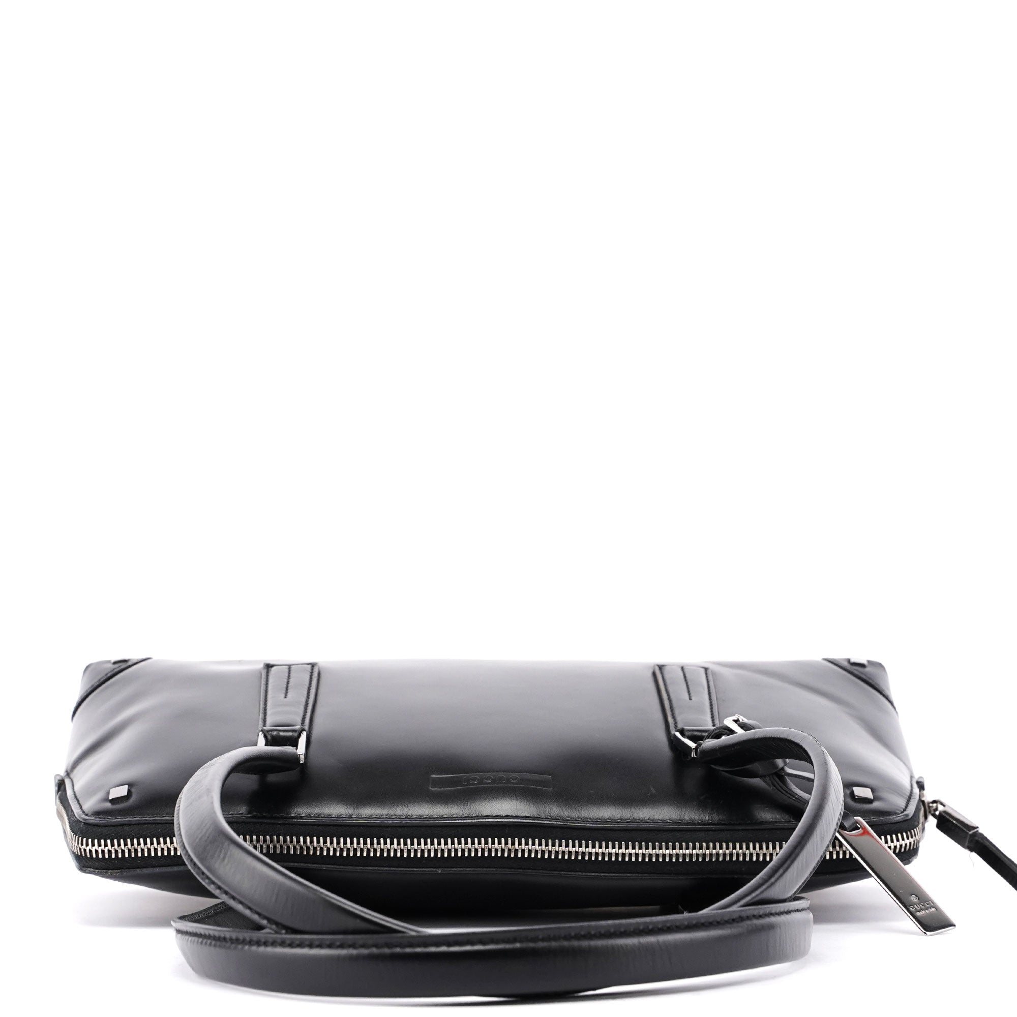 Gucci Black Calfskin Studs Tote