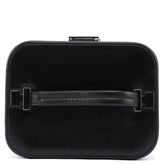 Gucci Black Calfskin Top Handle Bag