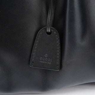 Gucci Black Calfskin Tote Bag