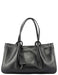 Gucci Black Calfskin Tote With Pouch