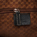 Gucci Black Calfskin V Hobo Shoulder Bag