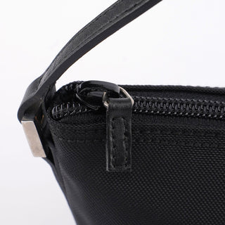 Gucci Black Canvas Boat Pochette