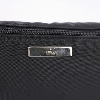 Gucci Black Canvas Boat Pochette