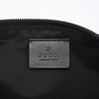 Gucci Black Canvas Boat Pochette