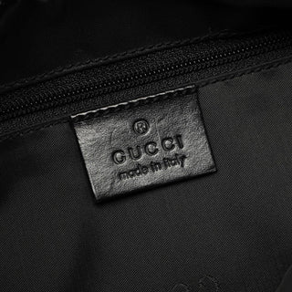 Gucci Black Canvas Chain Bag