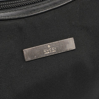 Gucci Black Canvas Chain Bag