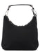 Gucci Black Canvas Hobo Shoulder Bag