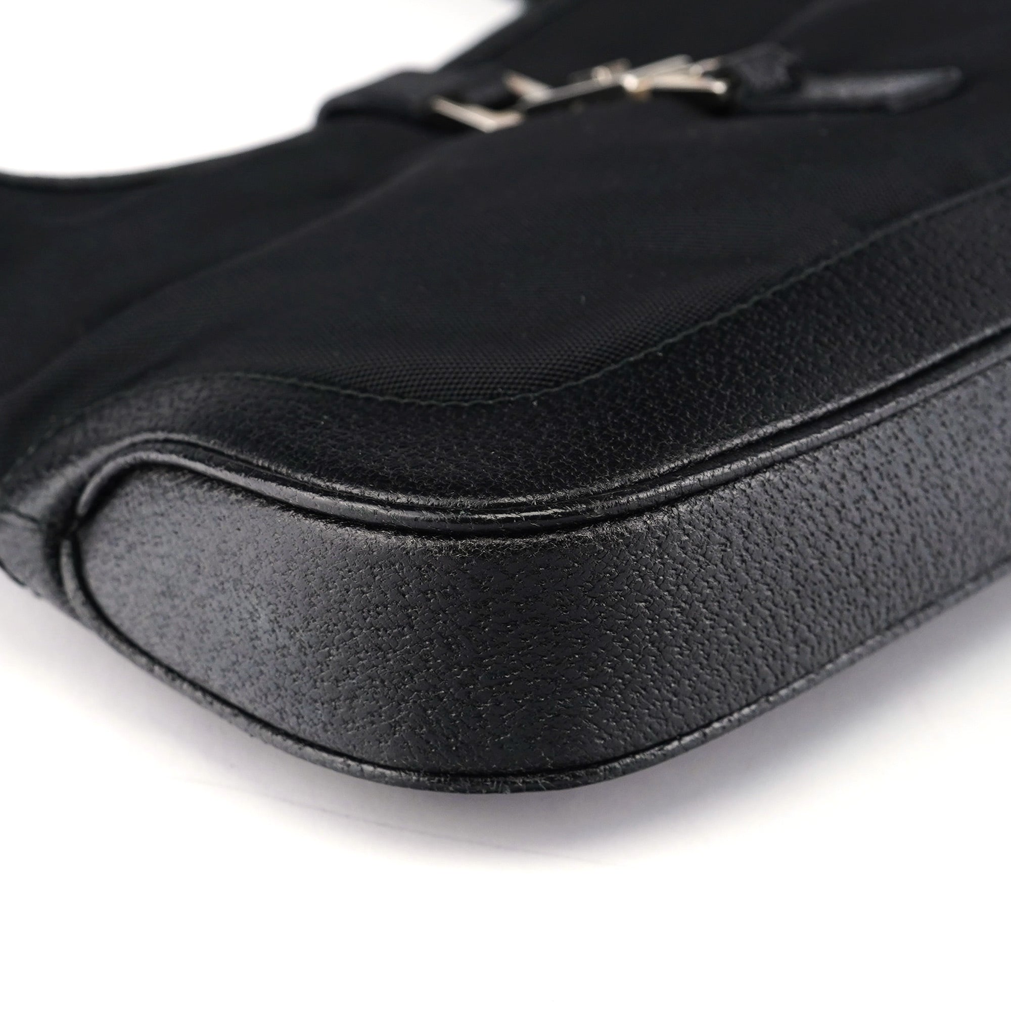Gucci Sac porté épaule Jackie en toile noire