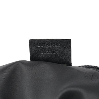 Gucci Black Canvas Rubber Shoulder Bag