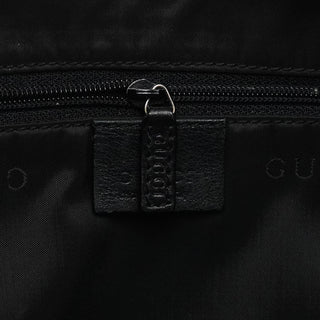 Gucci Black Canvas Rubber Shoulder Bag