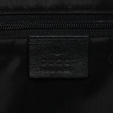 Gucci Black Canvas Rubber Shoulder Bag