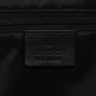Gucci Black Canvas Rubber Shoulder Bag