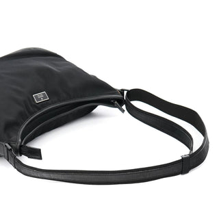 Gucci Black Canvas Rubber Shoulder Bag