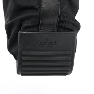 Gucci Black Canvas Rubber Shoulder Bag