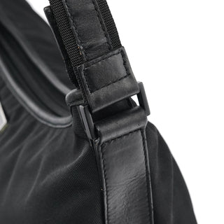 Gucci Black Canvas Rubber Shoulder Bag