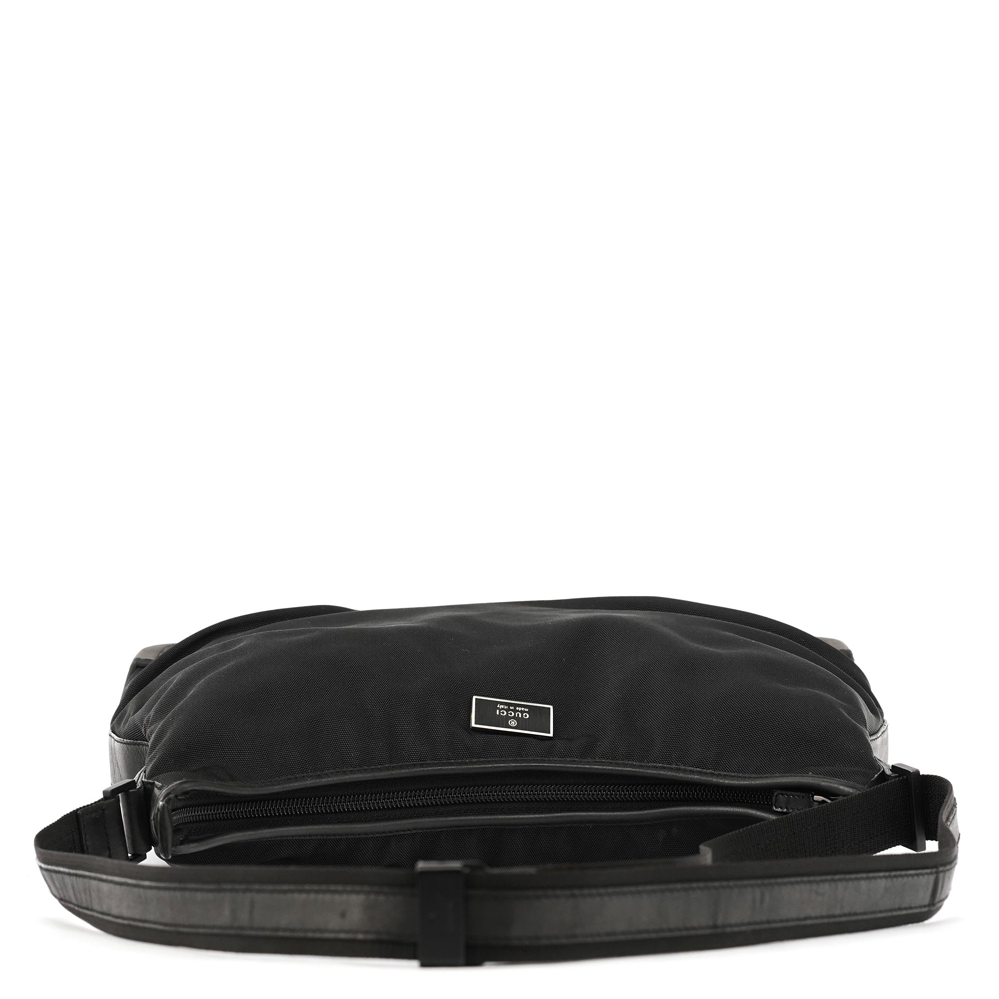 Gucci Black Canvas Rubber Shoulder Bag
