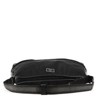 Gucci Black Canvas Rubber Shoulder Bag